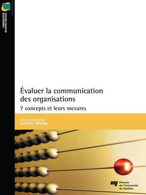 cover image of Évaluer la communication des organisations